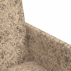 Esszimmerstühle mit Rollen 2 pcs Hellgrau 57 x 66 x 94 cm