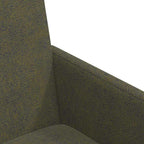 Esszimmerstühle mit Rollen 2 pcs Armeegrün 57 x 66 x 94 cm
