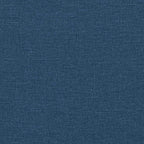 Esszimmerstühle mit Rollen 2 pcs Blau 58 x 65 x 94 cm Stoff