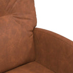 Esszimmerstühle mit Rollen 2 pcs Braun 57 x 67 x 95 cm
