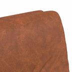 Esszimmerstühle mit Rollen 2 pcs Braun 57 x 67 x 95 cm