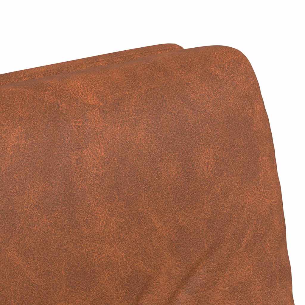 Esszimmerstühle mit Rollen 2 pcs Braun 57 x 67 x 95 cm