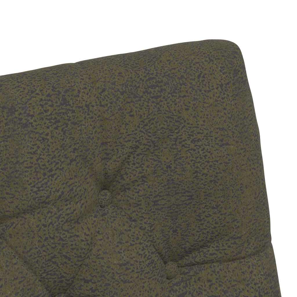 Esszimmerstühle mit Rollen 2 pcs Armeegrün 58 x 67 x 97 cm