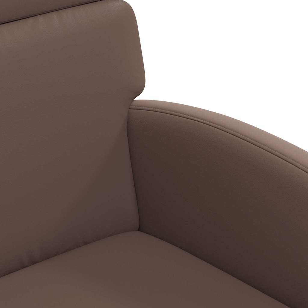 Esszimmerstühle mit Rollen 2 pcs Braun 58 x 65 x 98 cm