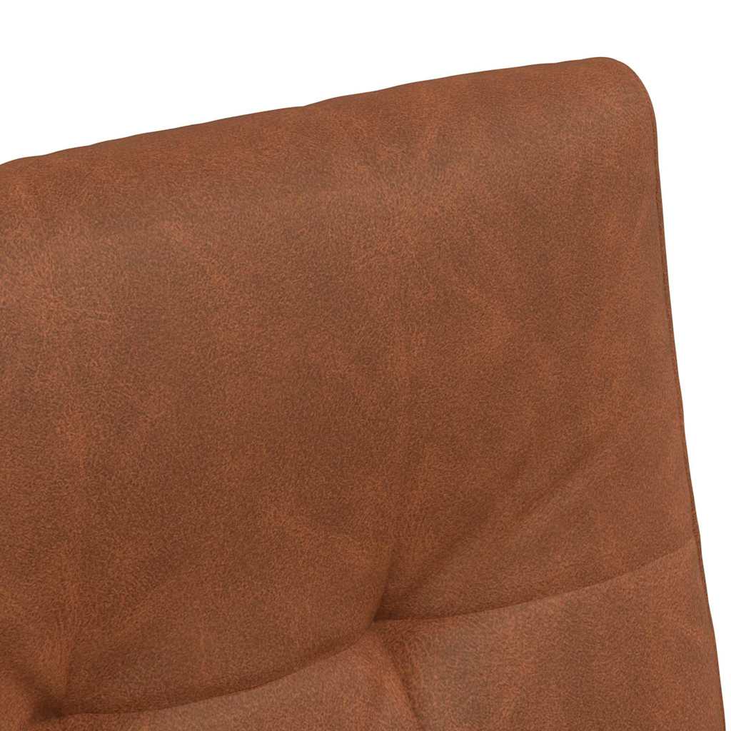 Esszimmerstühle mit Rollen 2 pcs Braun 58 x 67 x 97 cm