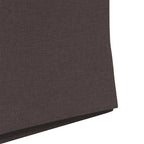 Esszimmerstühle 2 pcs Dunkelbraun 57 x 67 x 95 cm Stoff