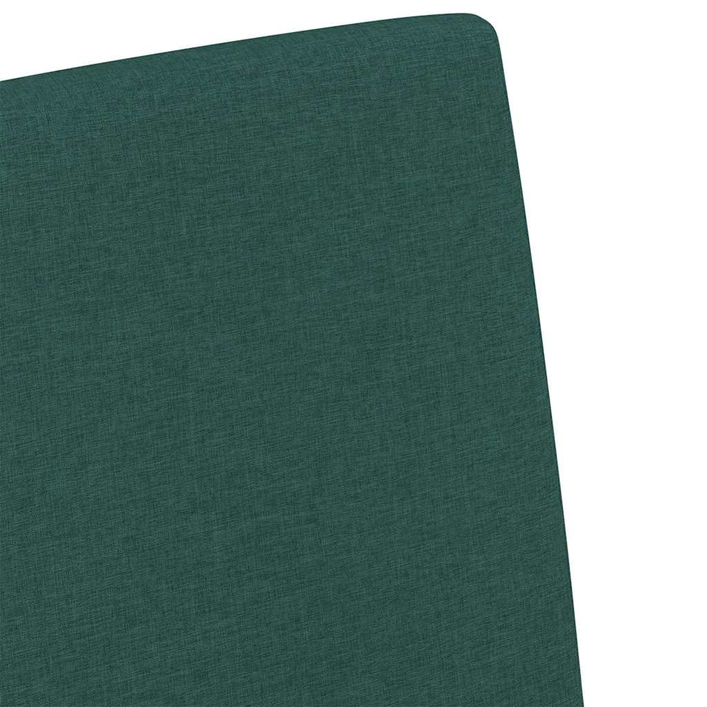 Esszimmerstühle 2 pcs Dunkelgrün 57 x 67 x 95 cm Stoff