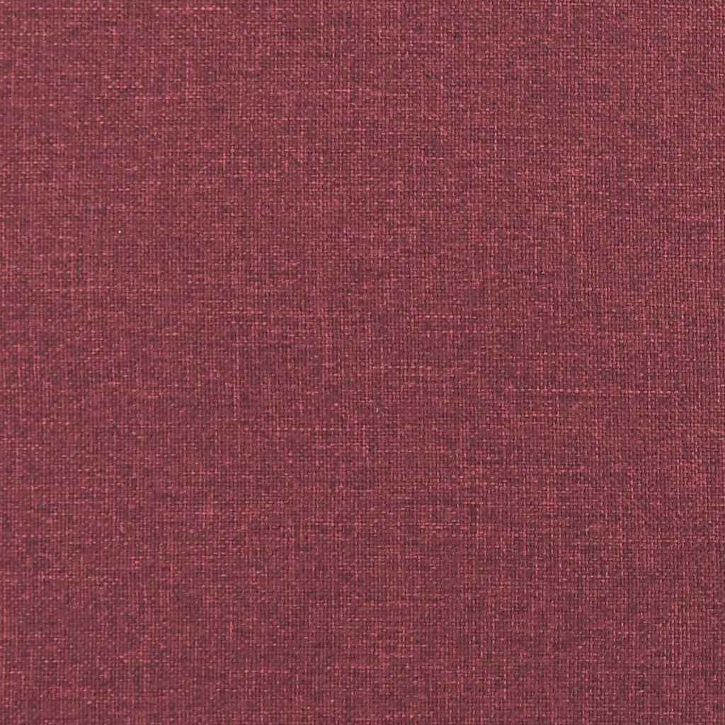 Esszimmerstühle 2 pcs Weinrot 57 x 67 x 98 cm Stoff