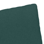 Esszimmerstühle 2 pcs Dunkelgrün 57 x 67 x 98 cm Stoff