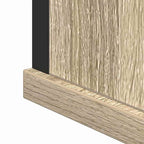 Badezimmermöbel-Set mit Regal 3 pcs Sonoma-Eiche Holzwerkstoff