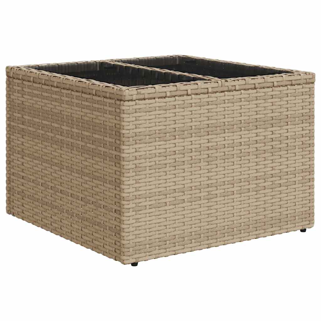 Gartensofa-set mit Kissen mit Speicher 8 pcs Beige und Grau