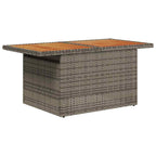 Garten-Sofa-Set 8 pcs Grau Poly-Rattan