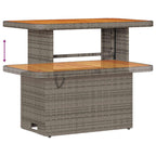Gartensofa-set 13 pcs Grau Poly-Rattan