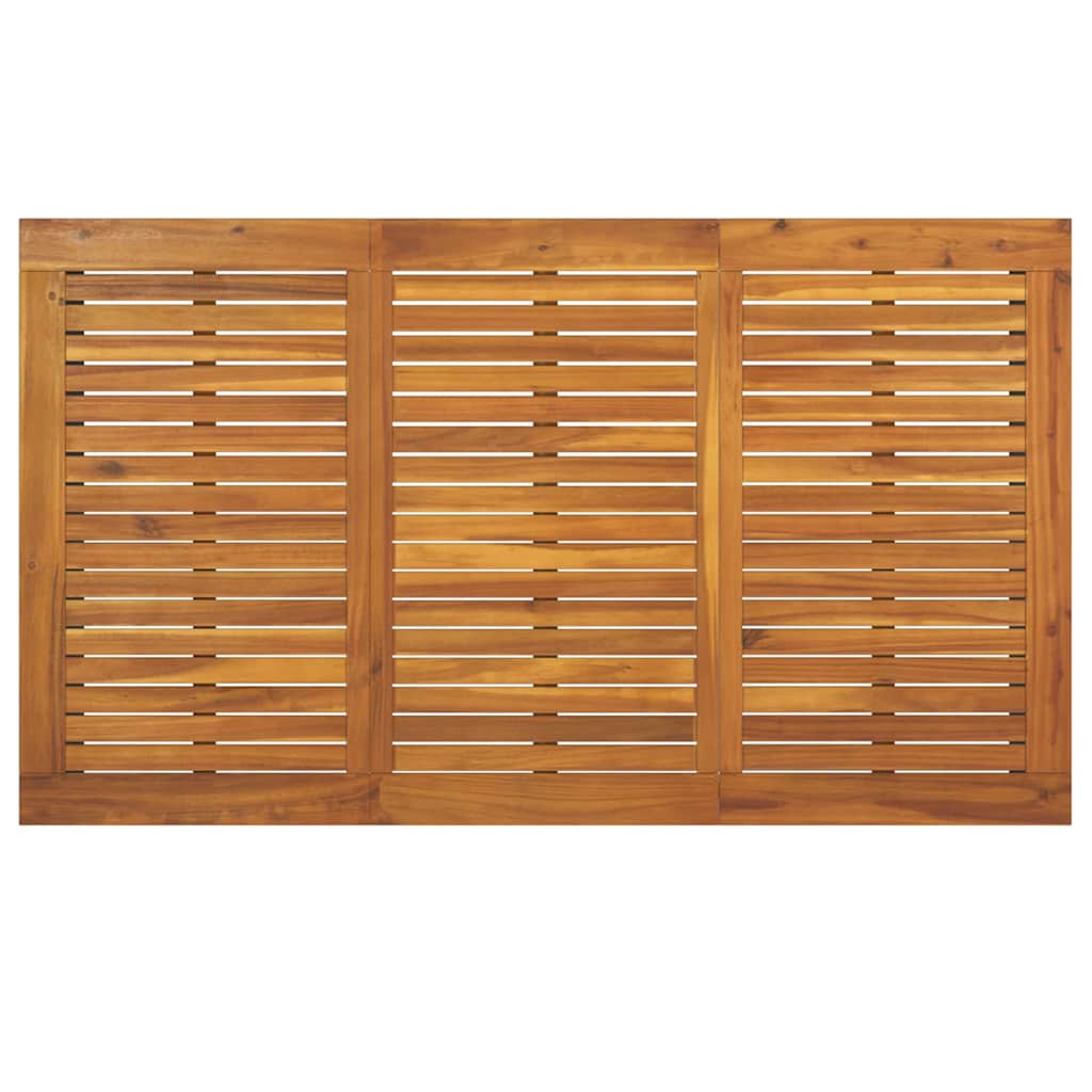 Garten Essgruppe 5 pcs Beige Massivholz Akazie