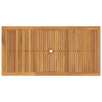 Garten Essgruppe 9 pcs Grau Massivholz Akazie