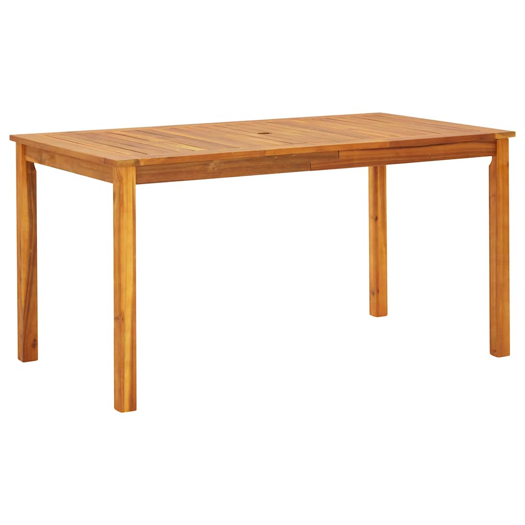 Garten Essgruppe 5 pcs Beige Massivholz Akazie