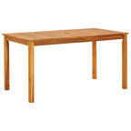 Garten Essgruppe 7 pcs Beige Massivholz Akazie
