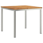 Garten Essgruppe 5 pcs Braun Massivholz Akazie