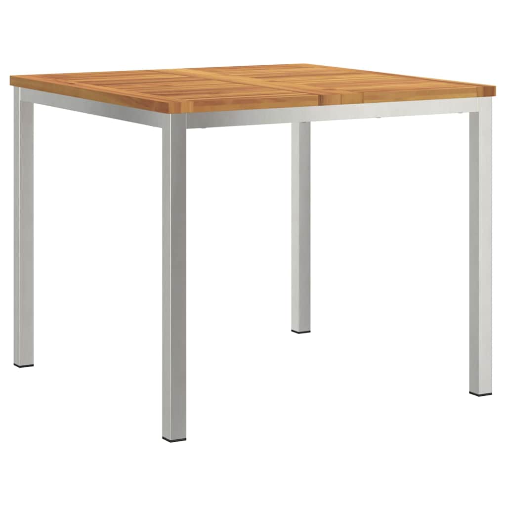 Garten Essgruppe 5 pcs Braun Massivholz Akazie