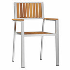 Gartenstuhl 8 pcs Braun 56 x 54,5 x 87 cm Massivholz Akazie