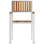 Gartenstuhl 8 pcs Braun 56 x 54,5 x 87 cm Massivholz Akazie