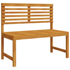 Gartenbänke Set 3 pcs Braun Massivholz Akazie