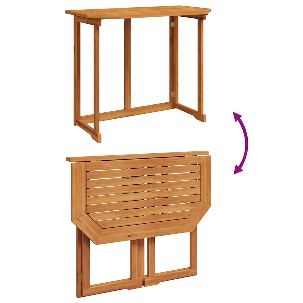 Gartenbänke Set 2 pcs Braun Massivholz Akazie
