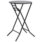 Gartentisch Anthrazit 50 x 50 x 72 cm Metall