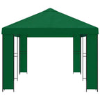 Garten Pavillon 6 x 3 m Grün Polyester und Stahl 190