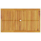 Garten Essgruppe Faltbar 5 pcs Braun Massivholz Akazie