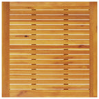 Garten Essgruppe 3 pcs Braun Massivholz Akazie