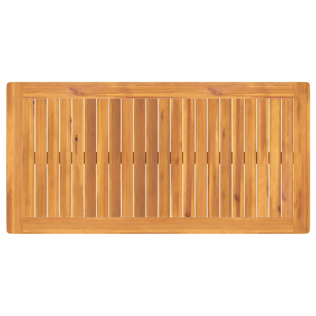 Garten Essgruppe 3 pcs Braun Massivholz Akazie