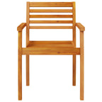 Garten Essgruppe 5 pcs Braun Massivholz Akazie