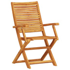 Garten Essgruppe 5 pcs Braun Massivholz Akazie