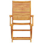 Garten Essgruppe 5 pcs Braun Massivholz Akazie