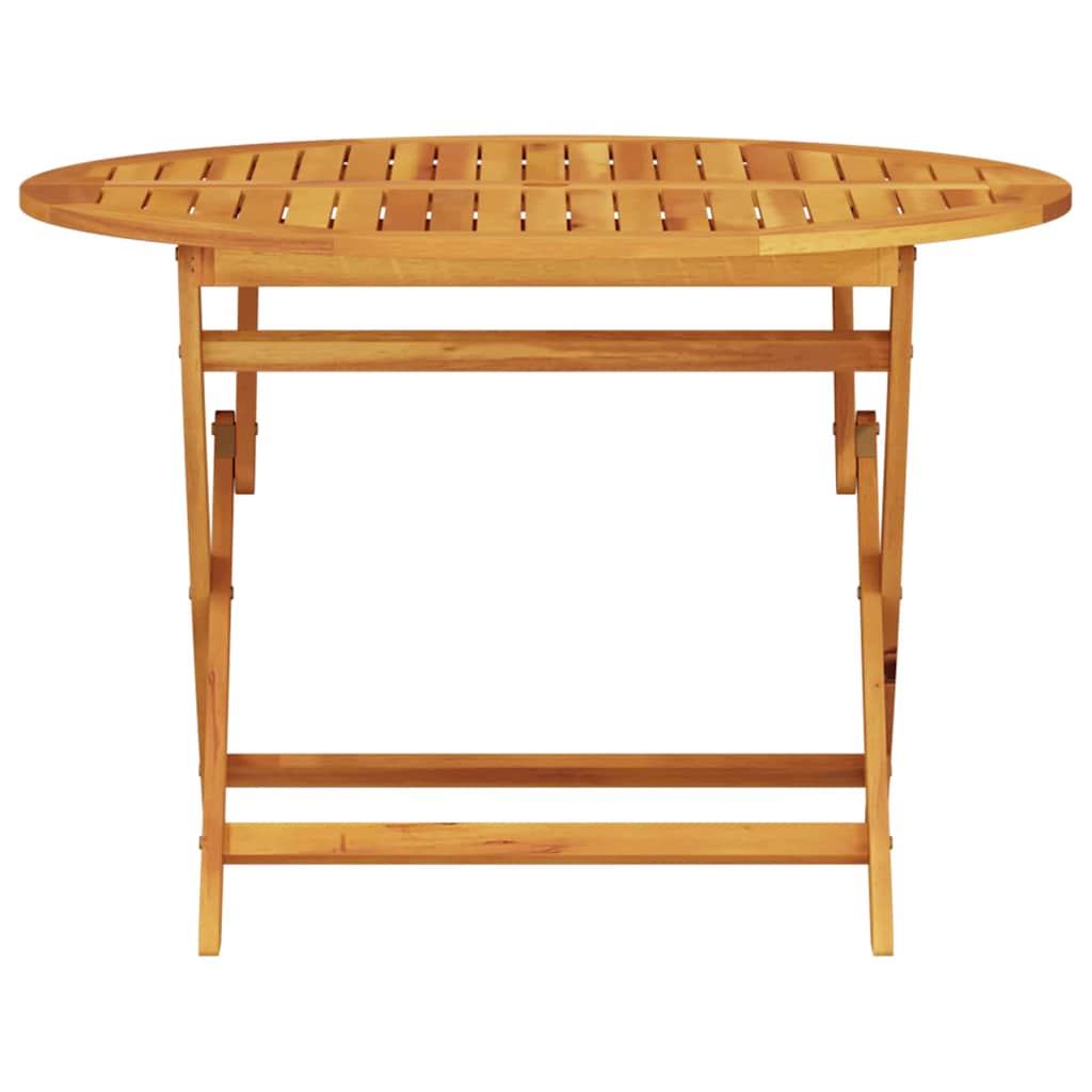 Garten Essgruppe 5 pcs Braun Massivholz Akazie