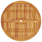 Garten Essgruppe 5 pcs Braun Massivholz Akazie