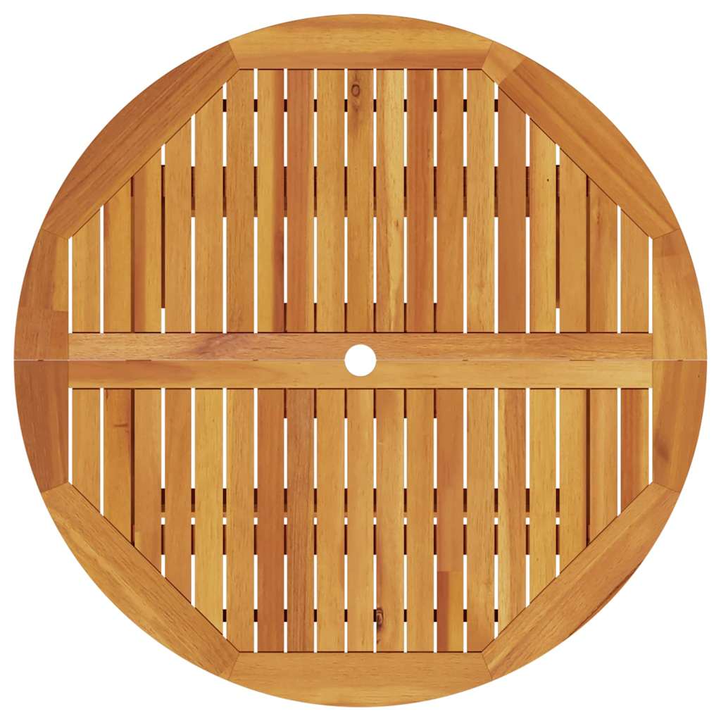 Garten Essgruppe 5 pcs Braun Massivholz Akazie