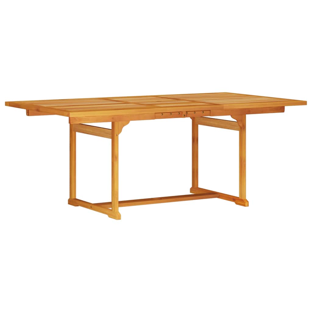 Garten Essgruppe 7 pcs Braun Massivholz Akazie