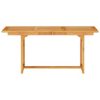 Garten Essgruppe 7 pcs Braun Massivholz Akazie