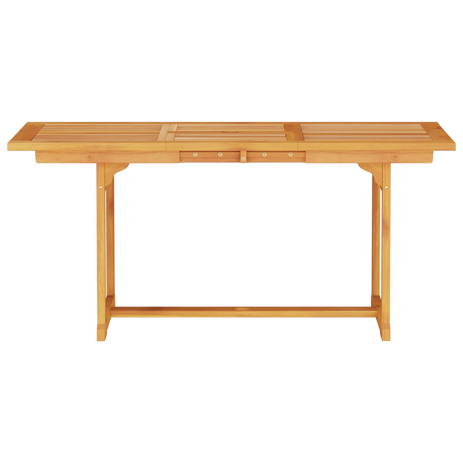 Garten Essgruppe 7 pcs Braun Massivholz Akazie