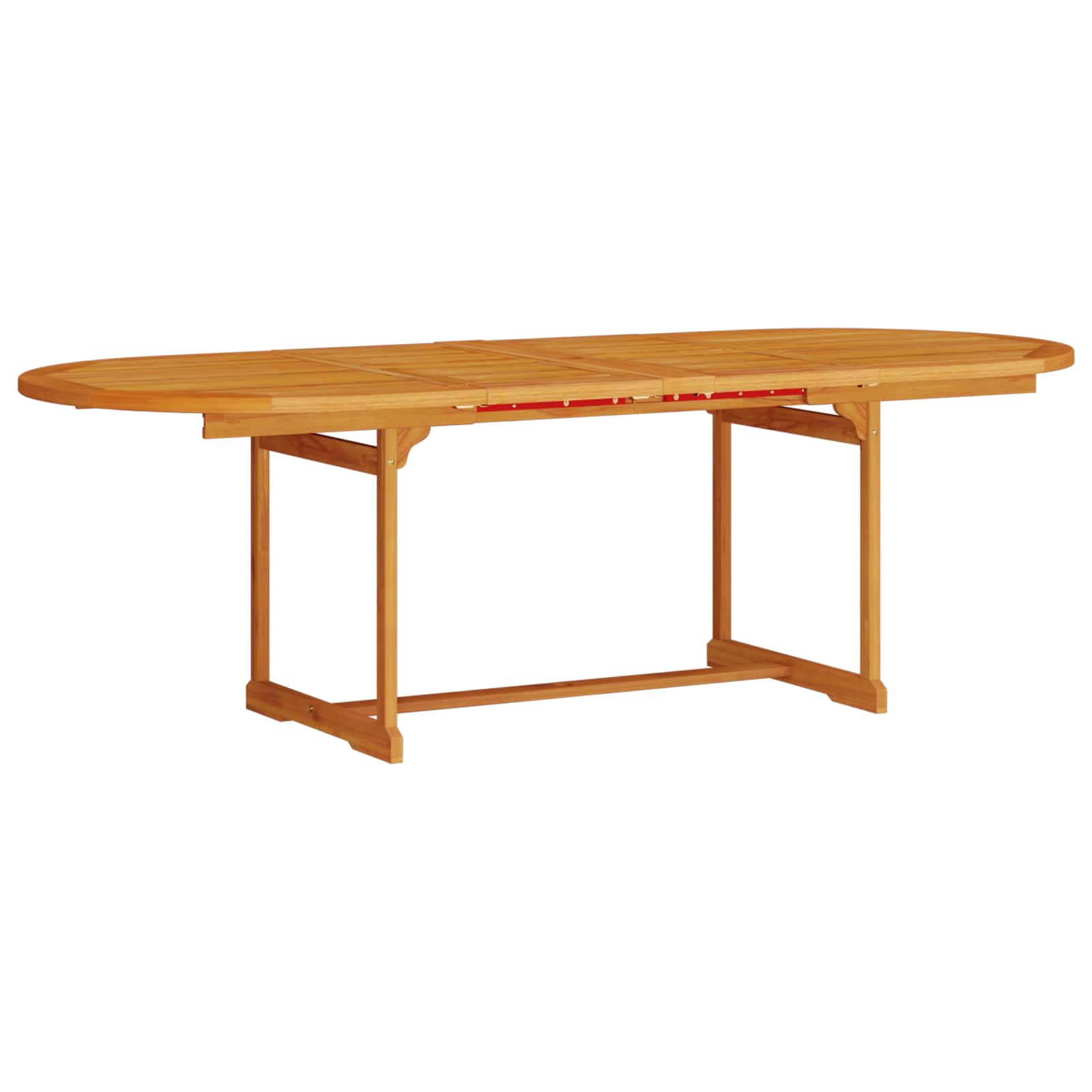 Garten Essgruppe 7 pcs Braun Massivholz Akazie