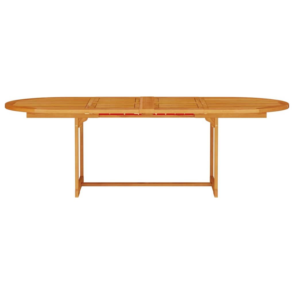 Garten Essgruppe 7 pcs Braun Massivholz Akazie
