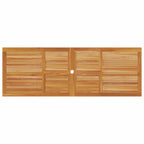 Garten Essgruppe 7 pcs Braun Massivholz Akazie