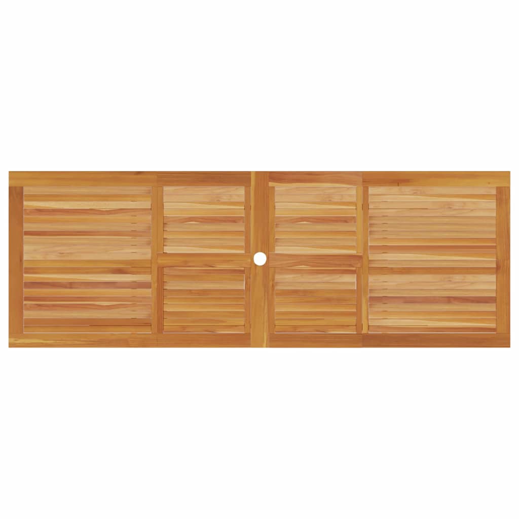 Garten Essgruppe 7 pcs Braun Massivholz Akazie