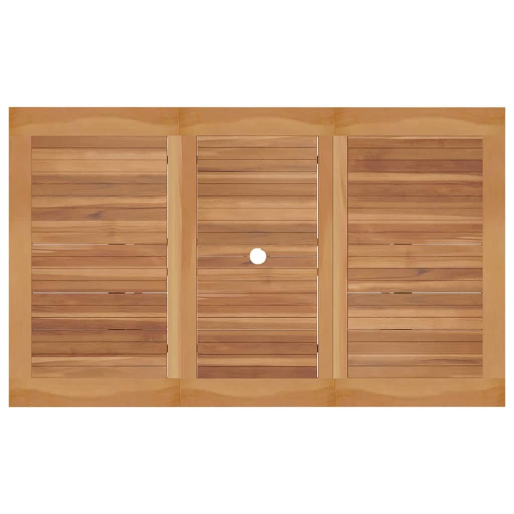 Garten Essgruppe 5 pcs Natur Massivholz Akazie