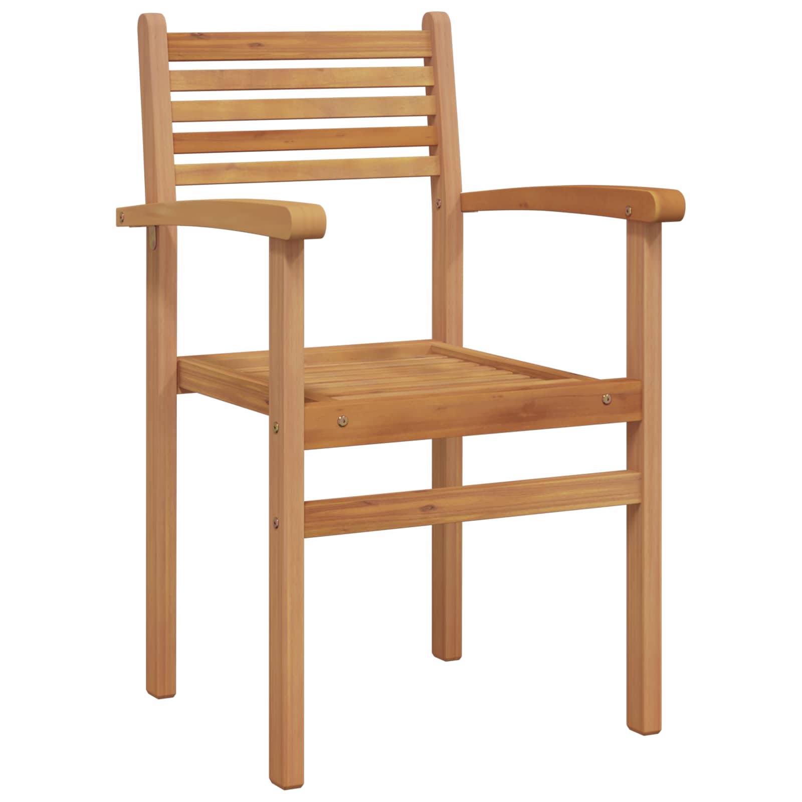 Garten Essgruppe 7 pcs Braun Massivholz Teak