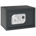 Digitaler Safe mit Schloss Dunkelgrau 31 x 20 x 20 cm Stahl