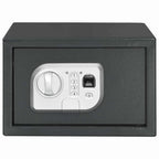 Digitaler Safe mit Schloss Dunkelgrau 31 x 20 x 20 cm Stahl