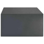 Digitaler Safe mit Schloss Dunkelgrau 42 x 37 x 20 cm Stahl